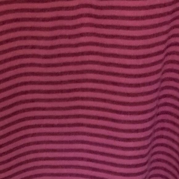 NWT Pink striped long sleeve top Medium - Picture 3 of 6